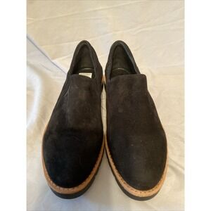 Vaneli Womens Jager Slip-On‎ Black Suede Size 5m